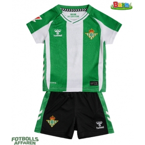 Real Betis Hemmaställ Barn 2025-26 Kortärmad (+ Korta byxor)